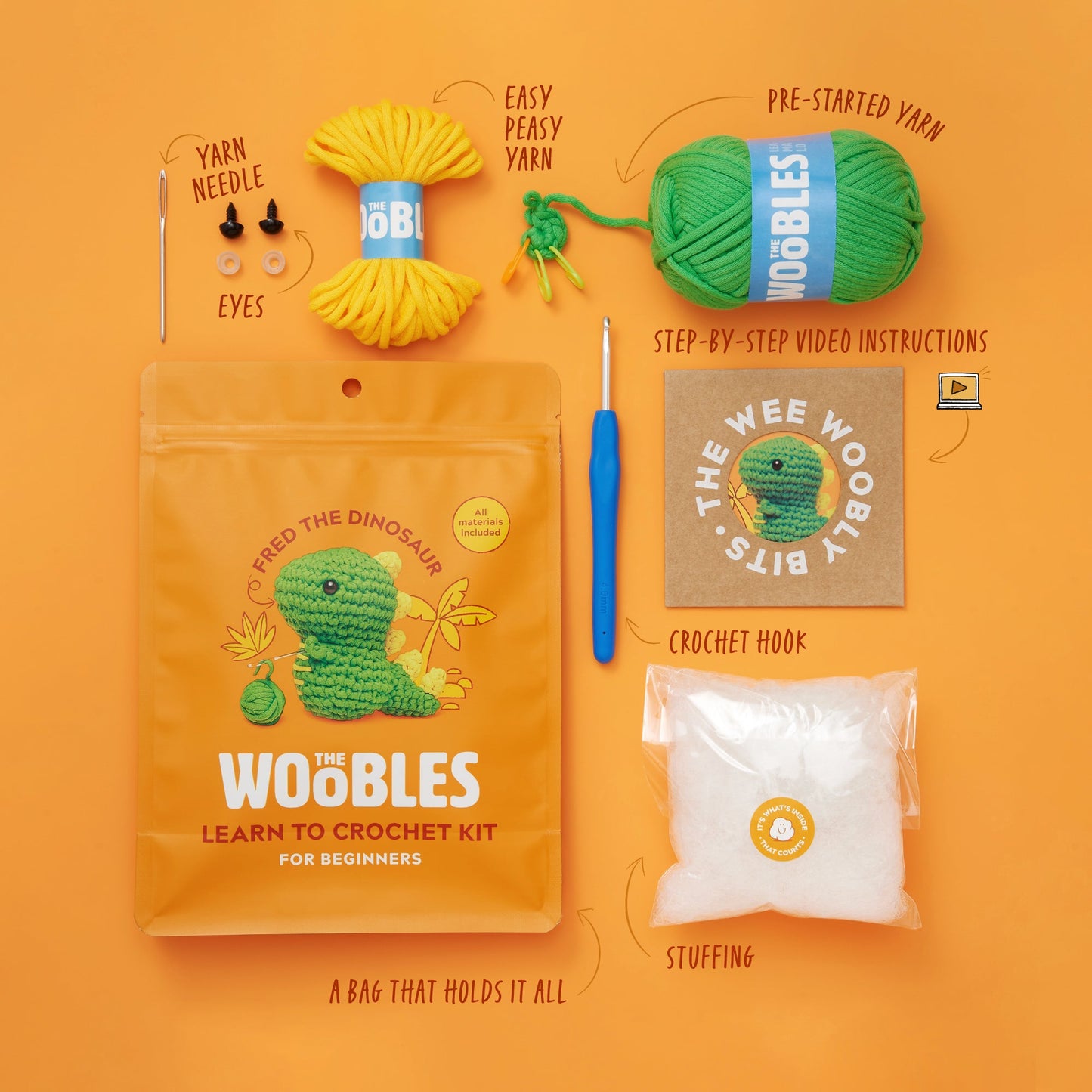Tutu the Turtle Crochet Kit