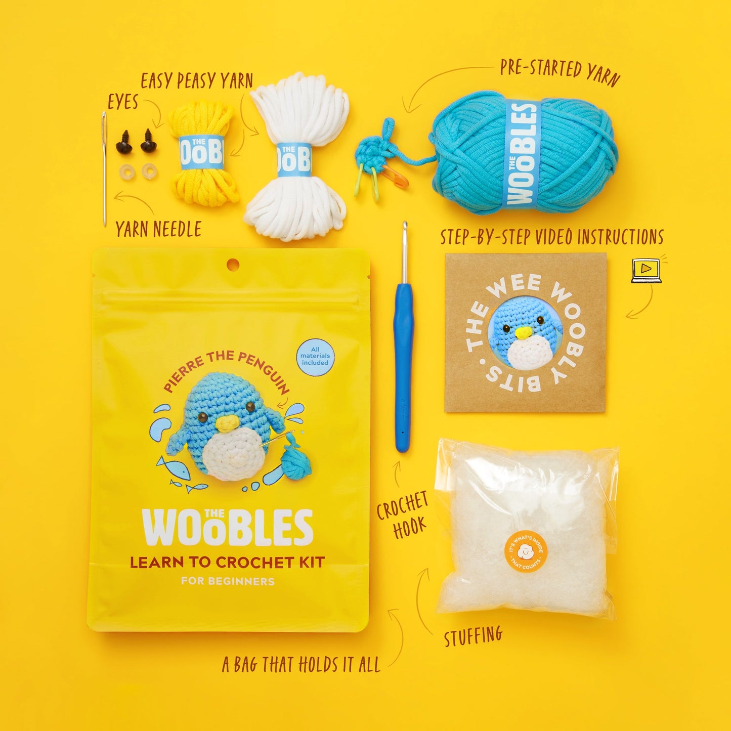 The Bunny Kit Crochet Kit