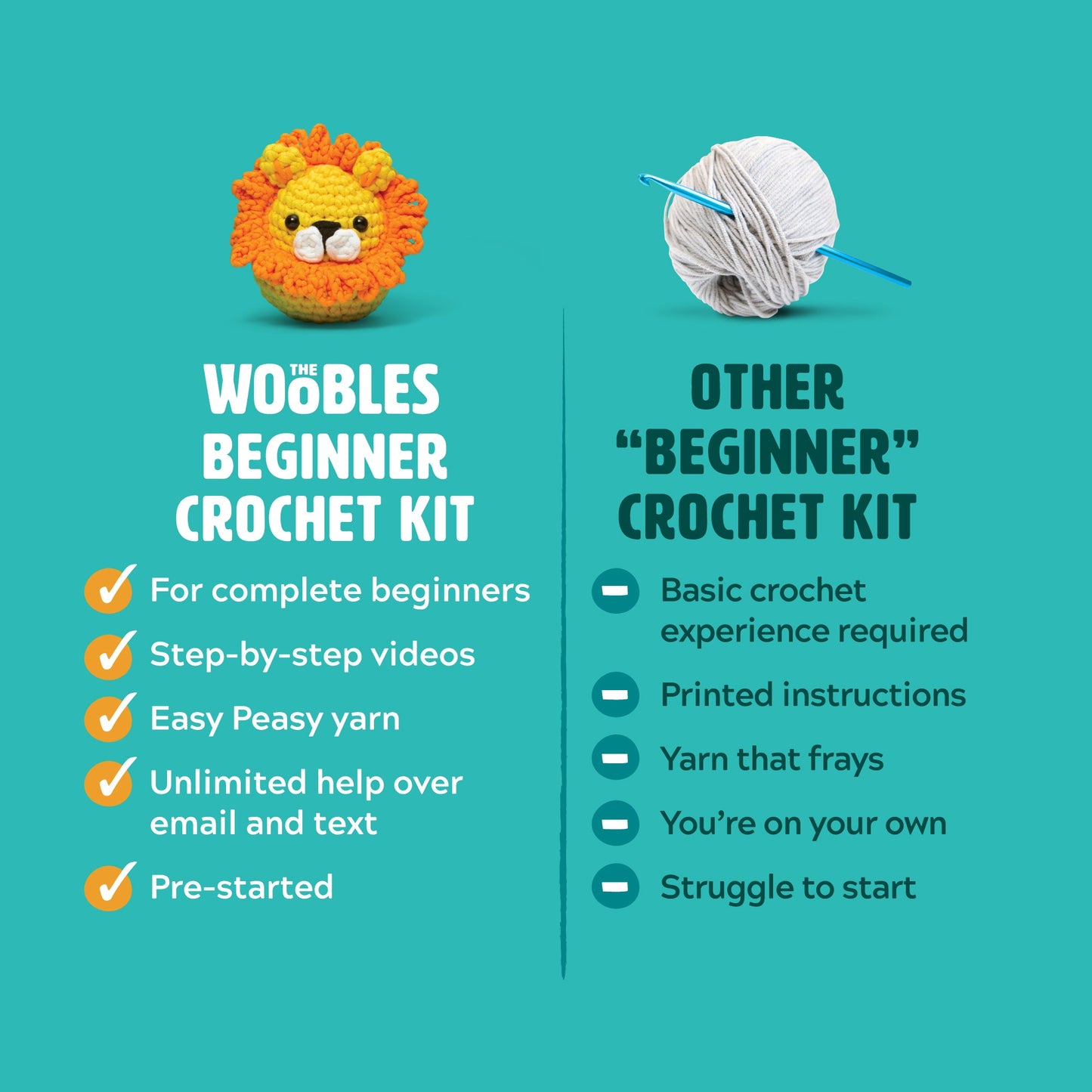 The Bunny Kit Crochet Kit
