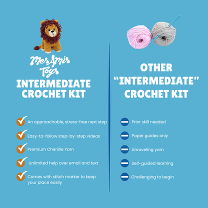 Louis Lion Crochet KIt