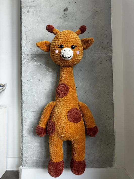 Jumbo Giraffe Crochet Toy