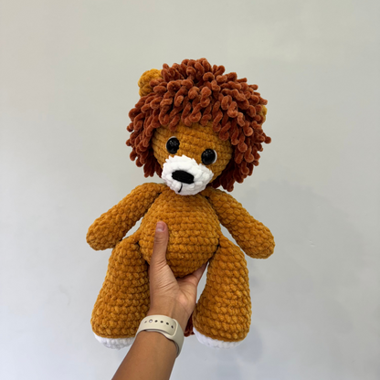 Baby Lion Crochet Toy