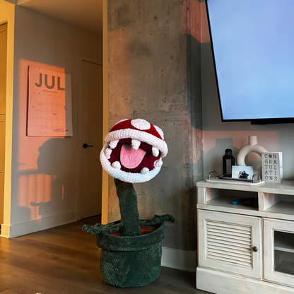 4ft Super Mario Piranha Plant