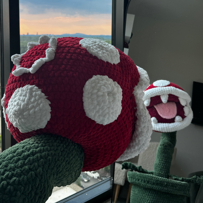 4ft Super Mario Piranha Plant